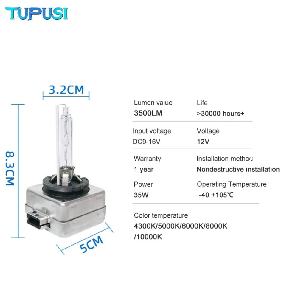 Car flashing D1S D2S D3S D4S 4300K 5000K 6000K 8000K 10000K HID Bulbs CBI HID xenon headlight bulb D1R D2R D3R D4R headlamp