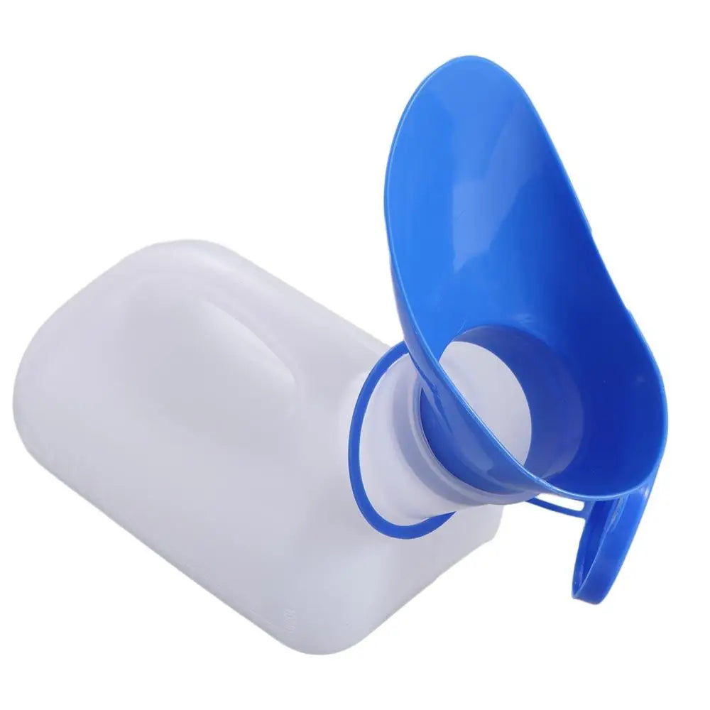Camping Accessories 1000ml Mobile Toilet Pee Storage Tool Pee Bottle Journey Urinal Thicken Plastic Car Urine Bottle Female Male