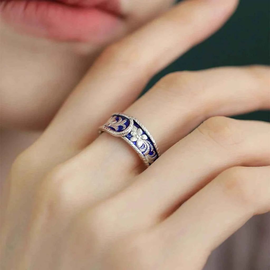 VENTFILLE 925 Sterling Silver Irregular Ring for Women Geometry Versatile Minimalism  Accessories Jewelry Gift Dropshipping