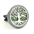 1PC Refillable Car Air Freshener Perfume Diffuser Clip with 10pcs Pads Auto Vent Interior Aromatherapy Diffuser