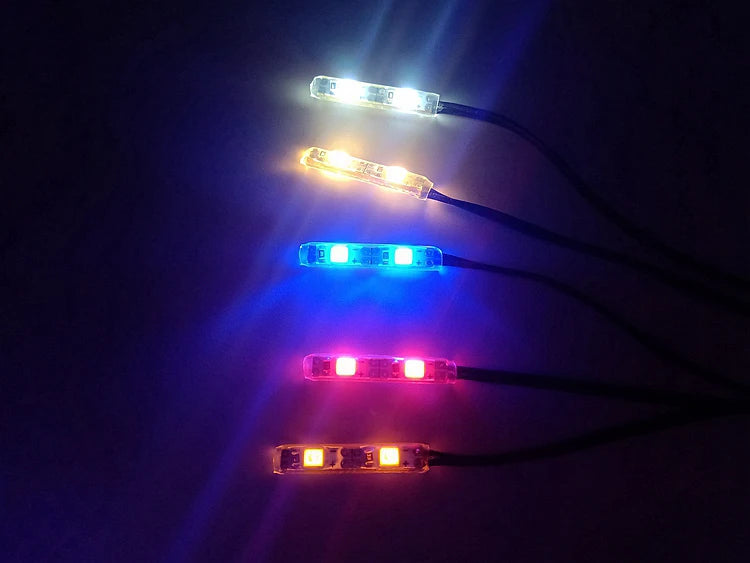 Flashing alarm light strip controller for 1/14 Tamiya RC Truck Car TRX4 For scania