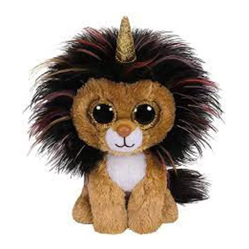 Ty Beanie Boos 15cm Plush Toy Cinder The Green Dragon Doll Animal Anime Collection