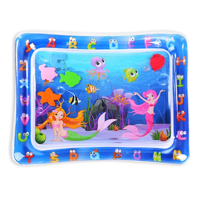 1pc Inflatable PVC Playing Mat Baby Play Water Mat Toddler Pad Kids Early Education Activity Toys Mat Cushion Gift