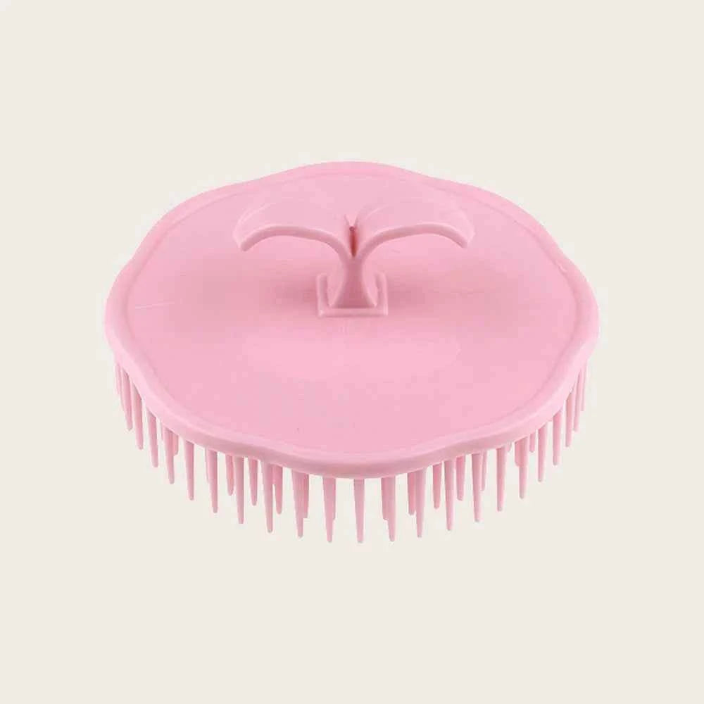 1pcs Black Hair Comb Scalp Massagers Round Comb Women Men Shower Brush Hair Scalp Shower Wash Clean Hair Tool Brush