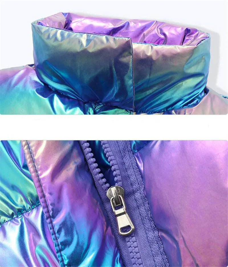 2023 Girls Down Vests 3-14 Years Old Children Clothing For Girls Boys Warm Outerwear Coat Autumn Fashion Teens Kids Jackets Vest