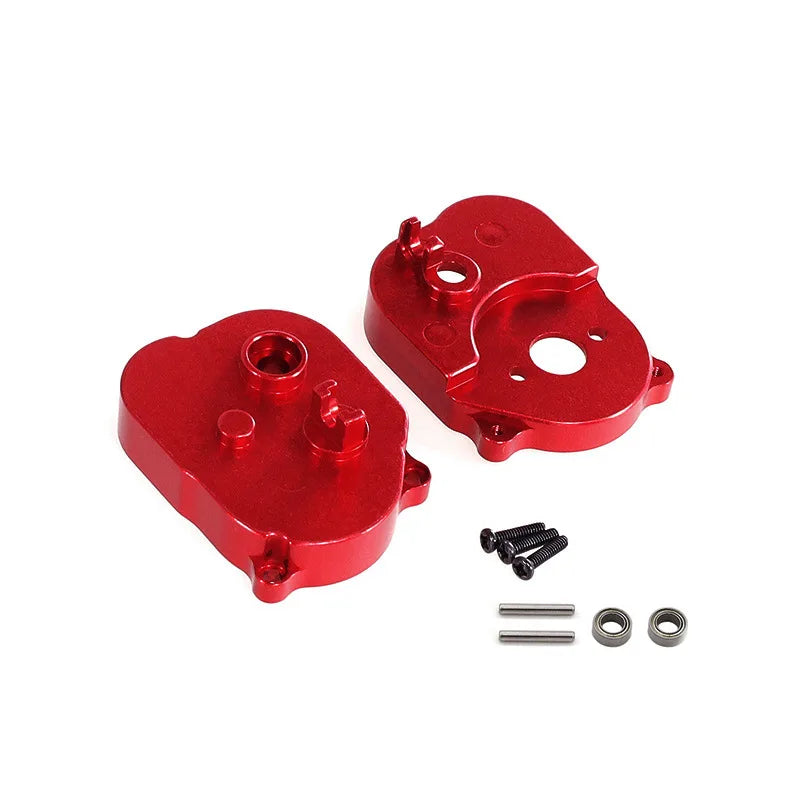 Metal chassis pull rod shock absorber transmission shaft 370 gearbox assembly For MN82 LC79 82S 82Por 1/12 RC Car Upgrade Parts
