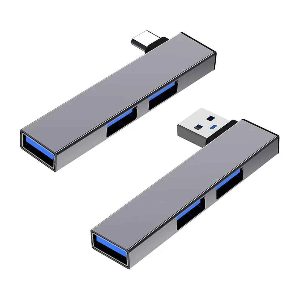 USB C HUB 3.0 Type C 3.1 3 Port Multi USB Splitter OTG Adapter For Xiaomi Lenovo Macbook Pro 13 15 Air Pro Computer Accessories