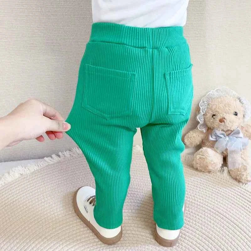 Children Pants Cotton Spring Autumn Kids Baby Leggings Fashion Trousers Girls Boys Pants