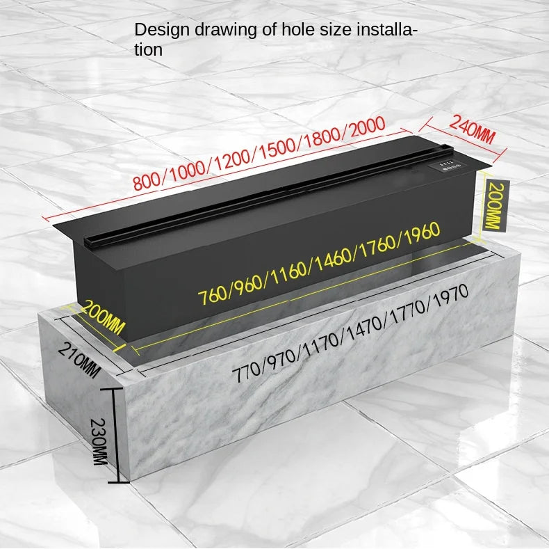 Water Electric Fireplace 3D Mist Fireplace Embedded Realistic Mist Flame Remote Control APP Interior Decoration Steam Fireplace