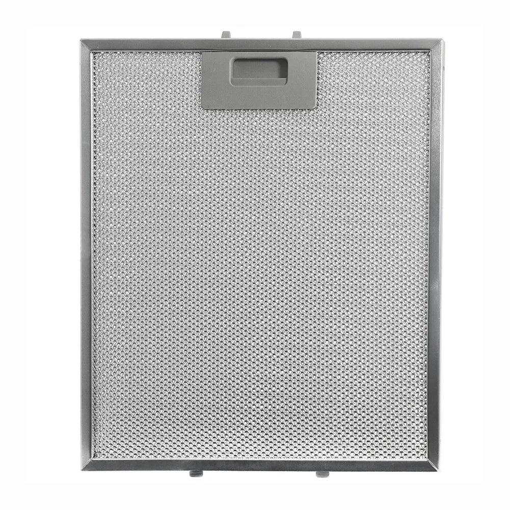 1 Pcs Silver Cooker Hood  Filters Metal Mesh Extractor Vent  Filter 305x267x9mm Silver Hoods Oil Filter  Range Hood Accessories
