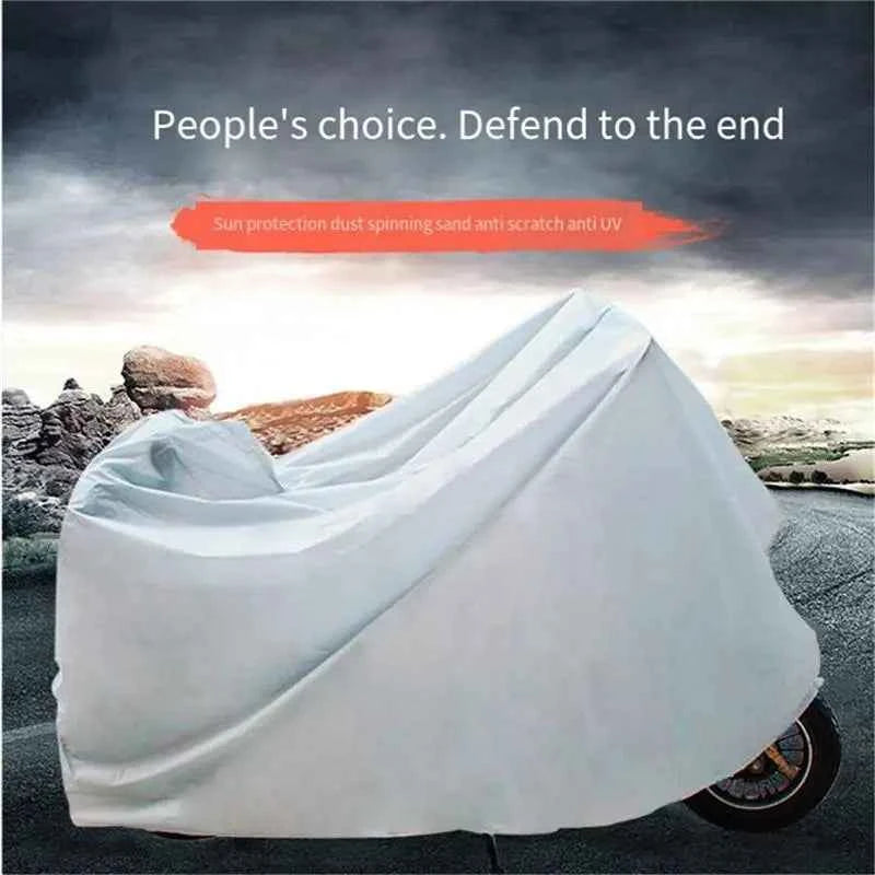 S M L XL Silver Rainproof Car Cover for Bicycle Motorcycle Outdoor Electric Vehicle Sunscreen Protection Accessories