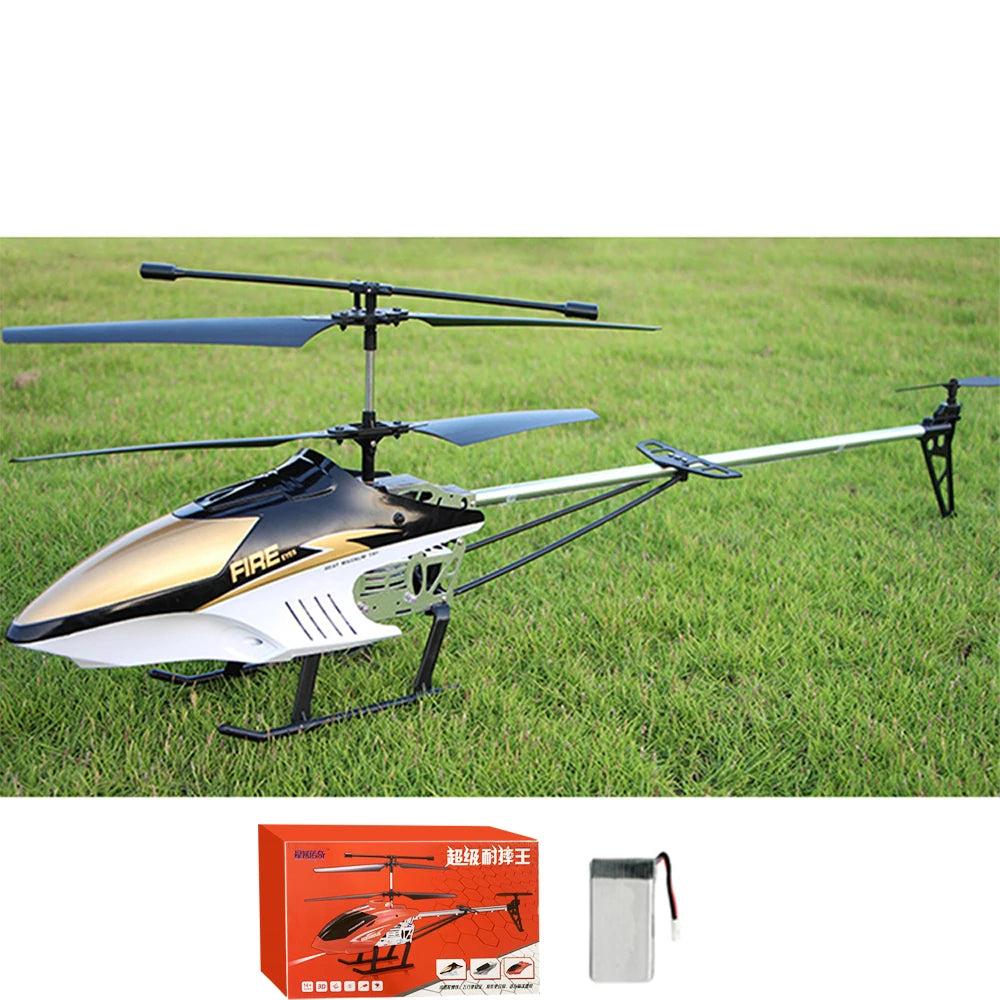 80cm Large Remote-controlled Helicopter Anti-falling RC UAV Durable Charging Model Toy Outdoor Aircraft Children's Birthday Gift