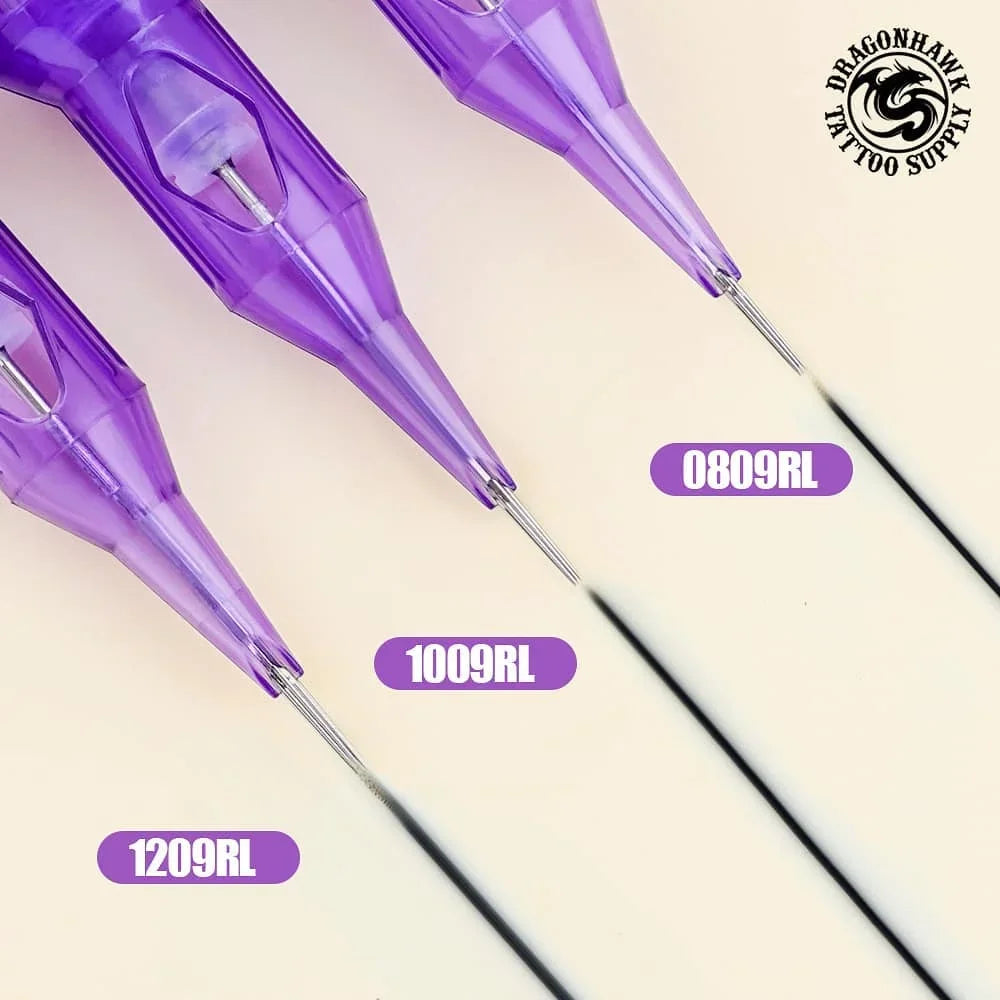 Mast Pro Tattoo Cartridge Needles RL 20 Pcs Disposable Permanent Makeup or Body Art Needles 0.18/0.25/0.30/0.35 Tattoo Supplies