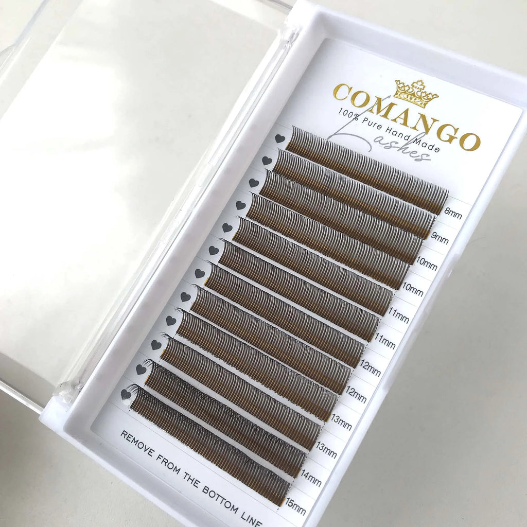12Rows 5D Flora Fairy Eyelashes Extension Brown Black Premade Spikes Volume Fans Fairy Flora Mink False Lash DIY Makeup