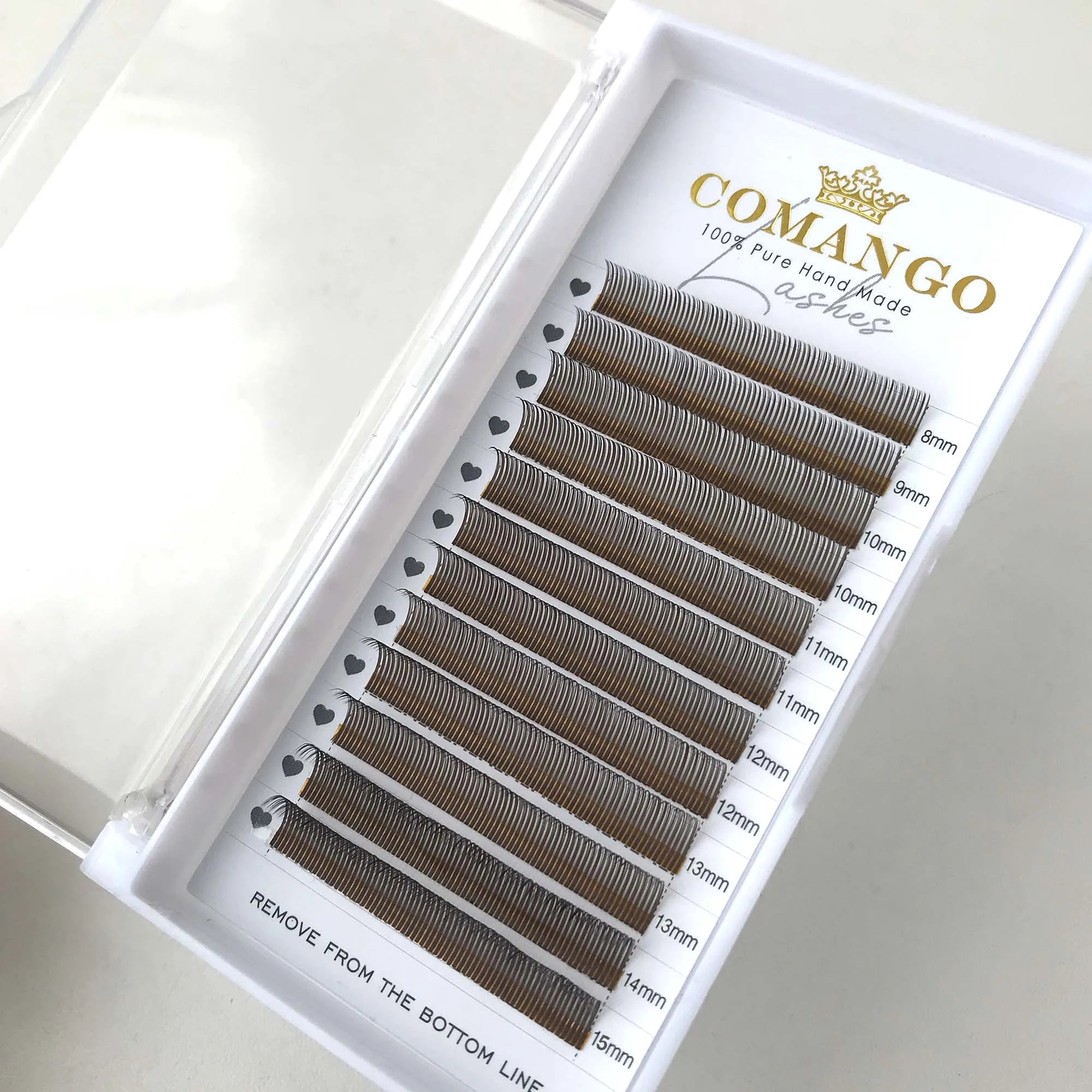 12Rows 5D Flora Fairy Eyelashes Extension Brown Black Premade Spikes Volume Fans Fairy Flora Mink False Lash DIY Makeup