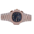 Fancy Vvs1 Men's  Hip Hop Bust Down Iced Out Moissanite Watch Best selling Wholesale Price and Free Shipping Luxury Watch