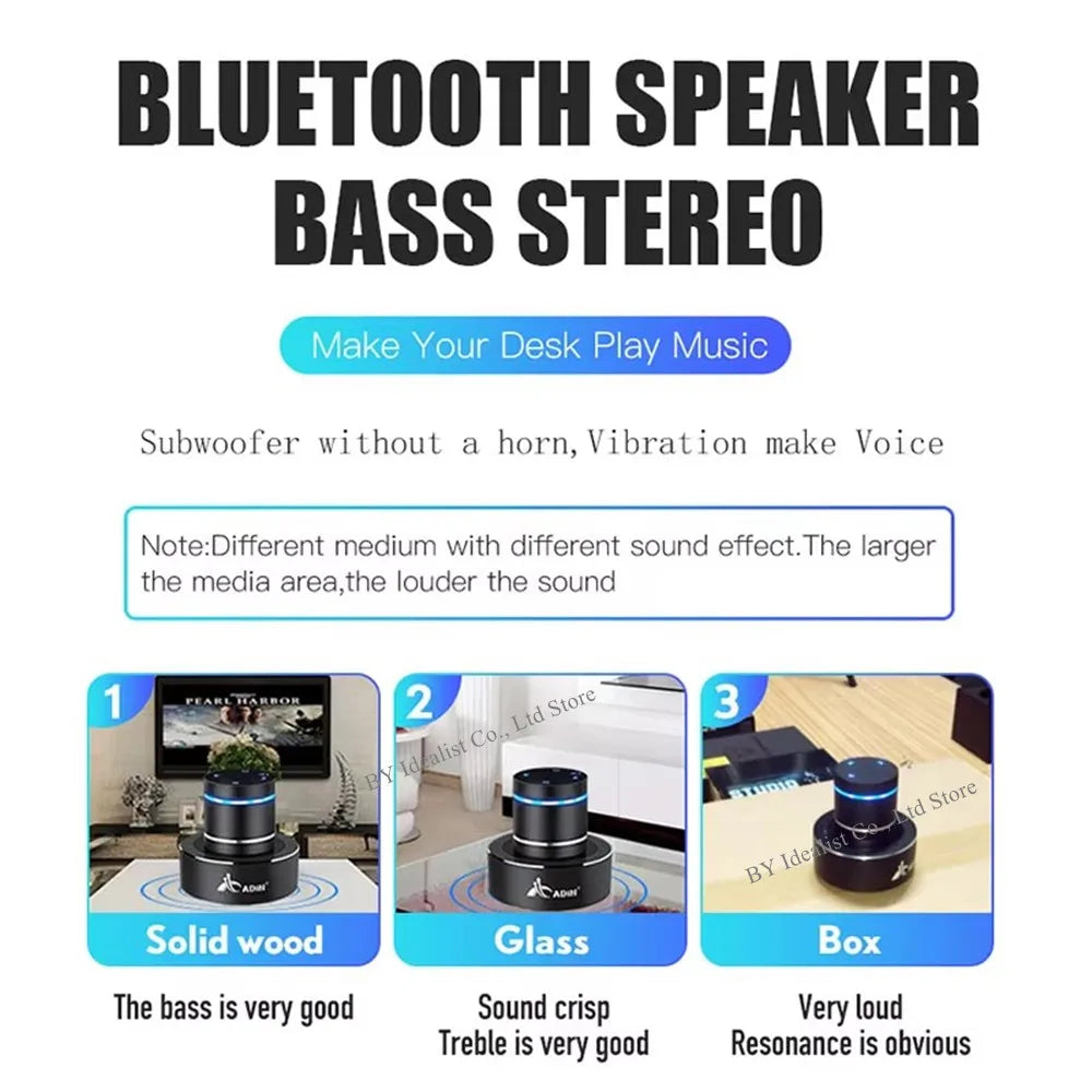 26W Wifi Vibro Portable Bluetooth Speaker Wireless Soundbar Subwoofer Speaker Bluetooth Neighbor Column Adin Vibration Speakers