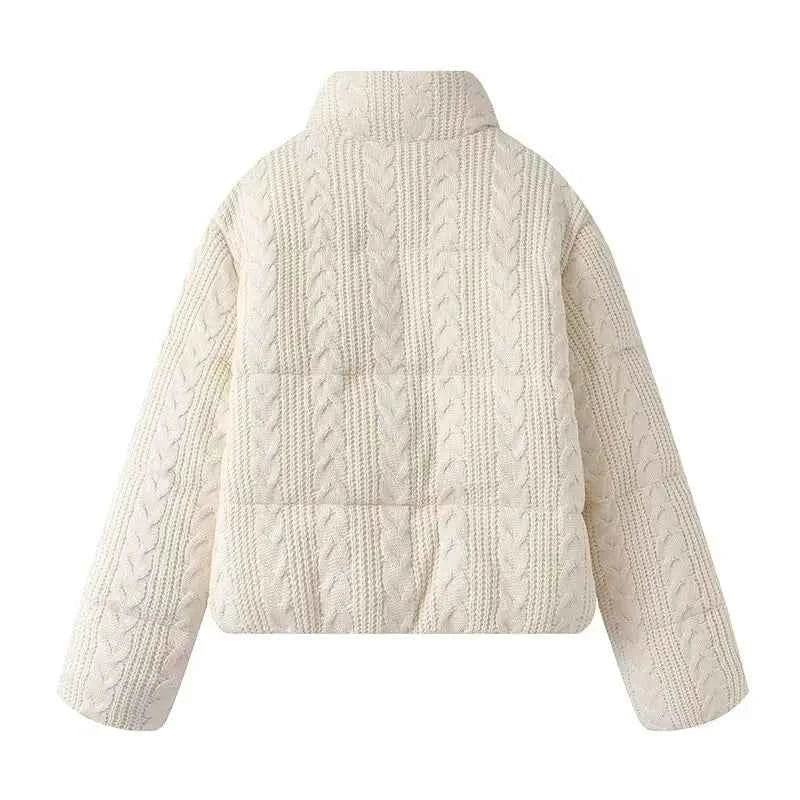 Jackets Women's Parkas Winter Coat Thick Warm Outwear Long Sleeve inszart Elegant Fashion With Zipper 2025 Casual Woman Jackets