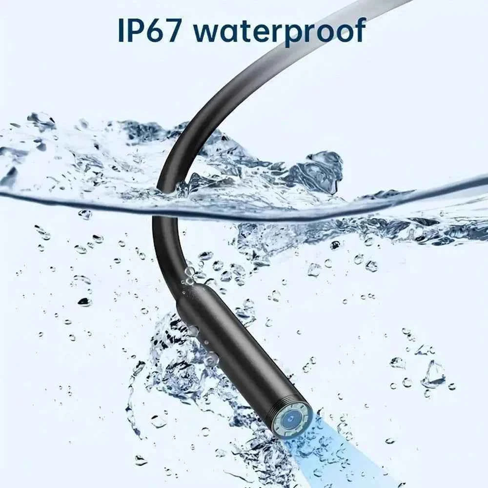 HD1920P Endoscope Inspection  Camera Type-C Mini Inspection Camera IP67  Car Sewer Pipeline Borescope for Android IOS iphone
