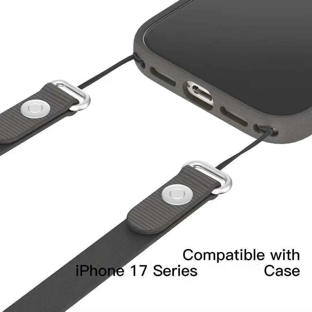 2025 New Magnetic Crossbody Straps Phone Case Lanyard For IPhone 17 Pro Max Adjustable Neck Strap Multi-functional Lanyard