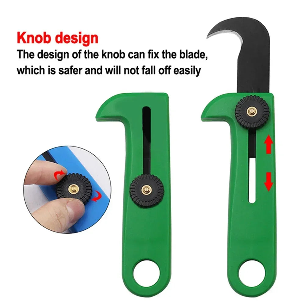 Unpacking Knifes Portable Express Parcel Push Knifes Keychain Hook Blade Survival Clip Camps Sharps Cutter Tool Box Opener