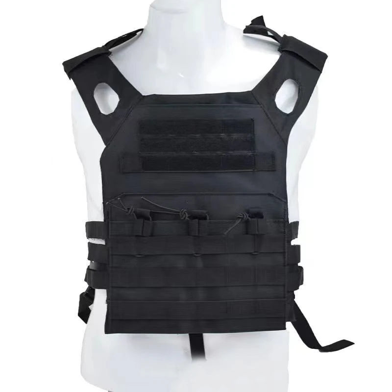 JPC Molle Plate Carrierr Lightweight Tactical Vest With EVA Foam Board CS Game Jungle Security Equipment Wearing Hunting Vest