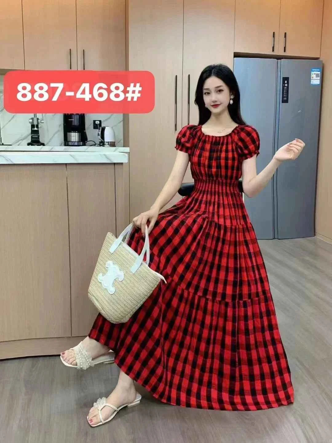 Long Maxi Dress Women Clothing Spring Summer Bohemian Holiday Beach Korean Style Floral Vintage Slim Vestidos Robe Dresses Boho
