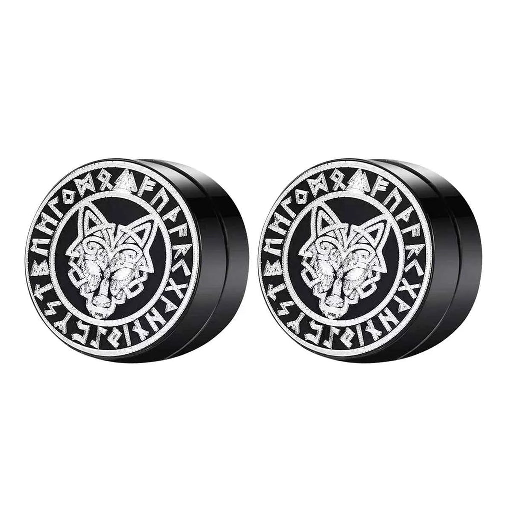 3 Pairs Crystal Strong Magnetic Ear Stud Clip Earrings for Men and Women Punk Round Zircon Magnet Earrings Non Piercing Jewelry