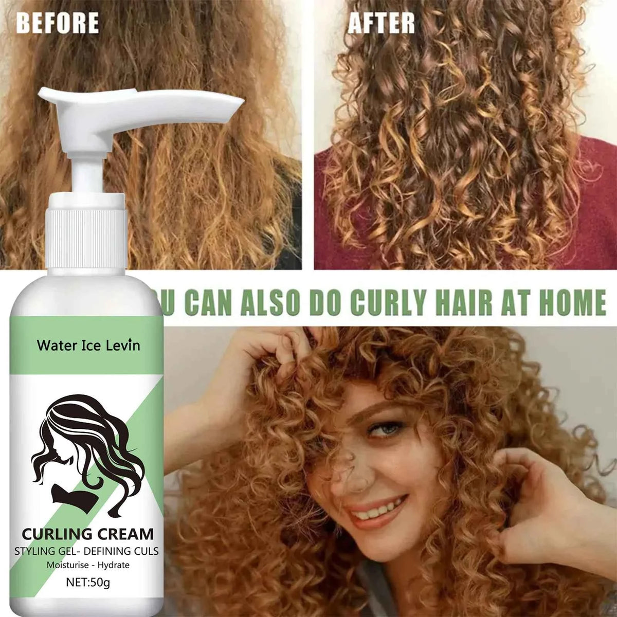 Curl Enhancing Cream – Moisturizing Definition For Curls