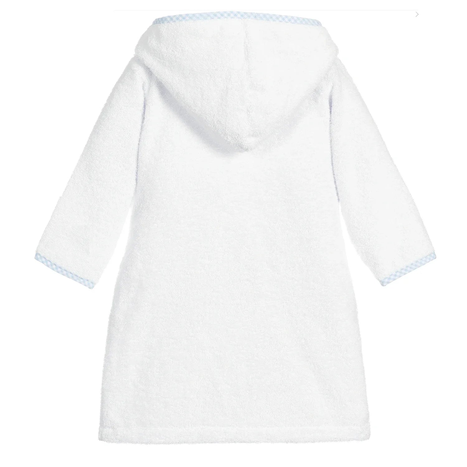 Ruffkids 100% Cotton BathRobe Boys Girls Robe Pajamas Sleepwear With Belt White Pijamas Long Sleeve Hooded Bath Towels Kids Pjs