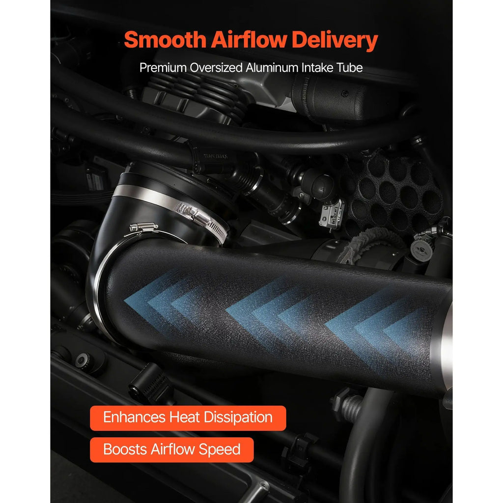 3.5 Inch Cold Air Intake System Heat Shield Compatible 2011-2023 for Charger/Challenger 3.6L V6 Engine D0100X3W74X D01027RTI88