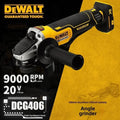 DEWALT DCG405 125mm flat head angle grinder bare machine tool cutting machine brushless 18V lithium battery tools