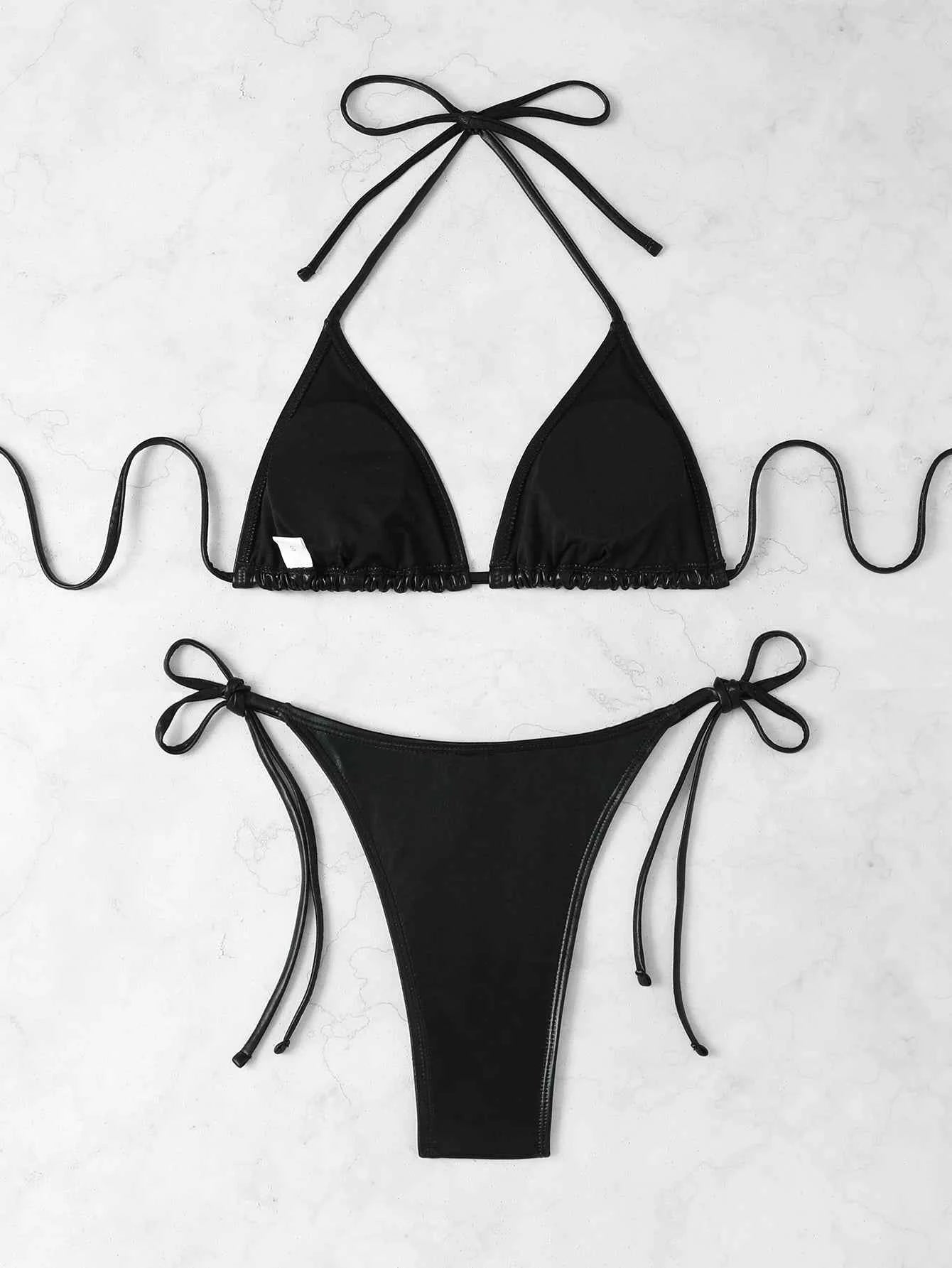 Women's Bikini Set, Sexy Two-Piece Swimsuit, Comfortable & Stylish Design, Perfect for Beachwear & Pool Parties