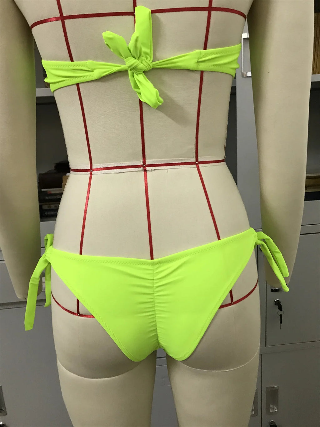 Bikini Ruching Bum Bikinis Set Pad Push Up Bikini S to XXL Swimwear Women Bandage Swimsuit Bathing Suit Swimming Suit For Women