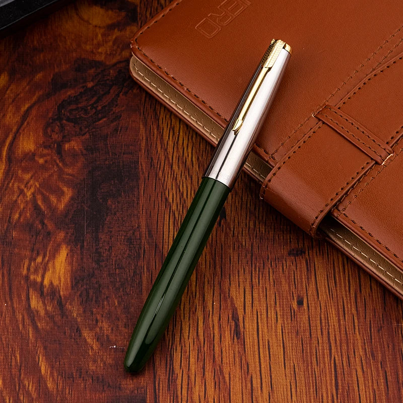 Hero 616S Classic Retro Fountain Pen Dark Tip 0.5mm Iridium Gold Nib Business Office Gift Student School Stationery Supplies
