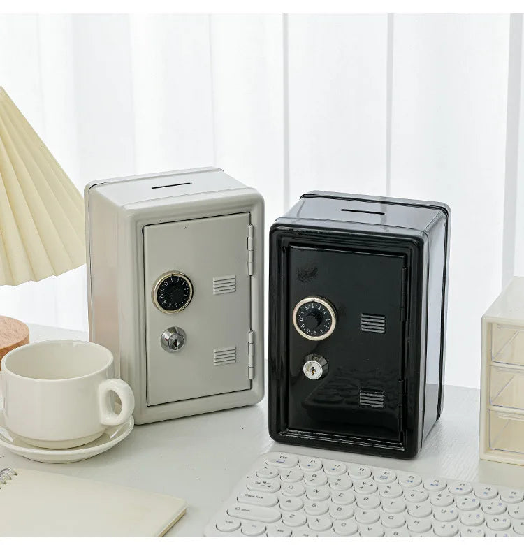Kids Money Bank with Lock, Mini Metal Safe Box for Cash & Savings, Educational Gift Idea, Wholesale PriceMetal Cash Keeper