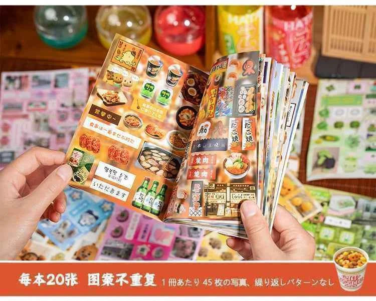 20 pcs Cartoon Sticker Books Journal Planner Decorative DIY Scrapbooking Sticker Laptop Student Korean Stationery Sticker Gift