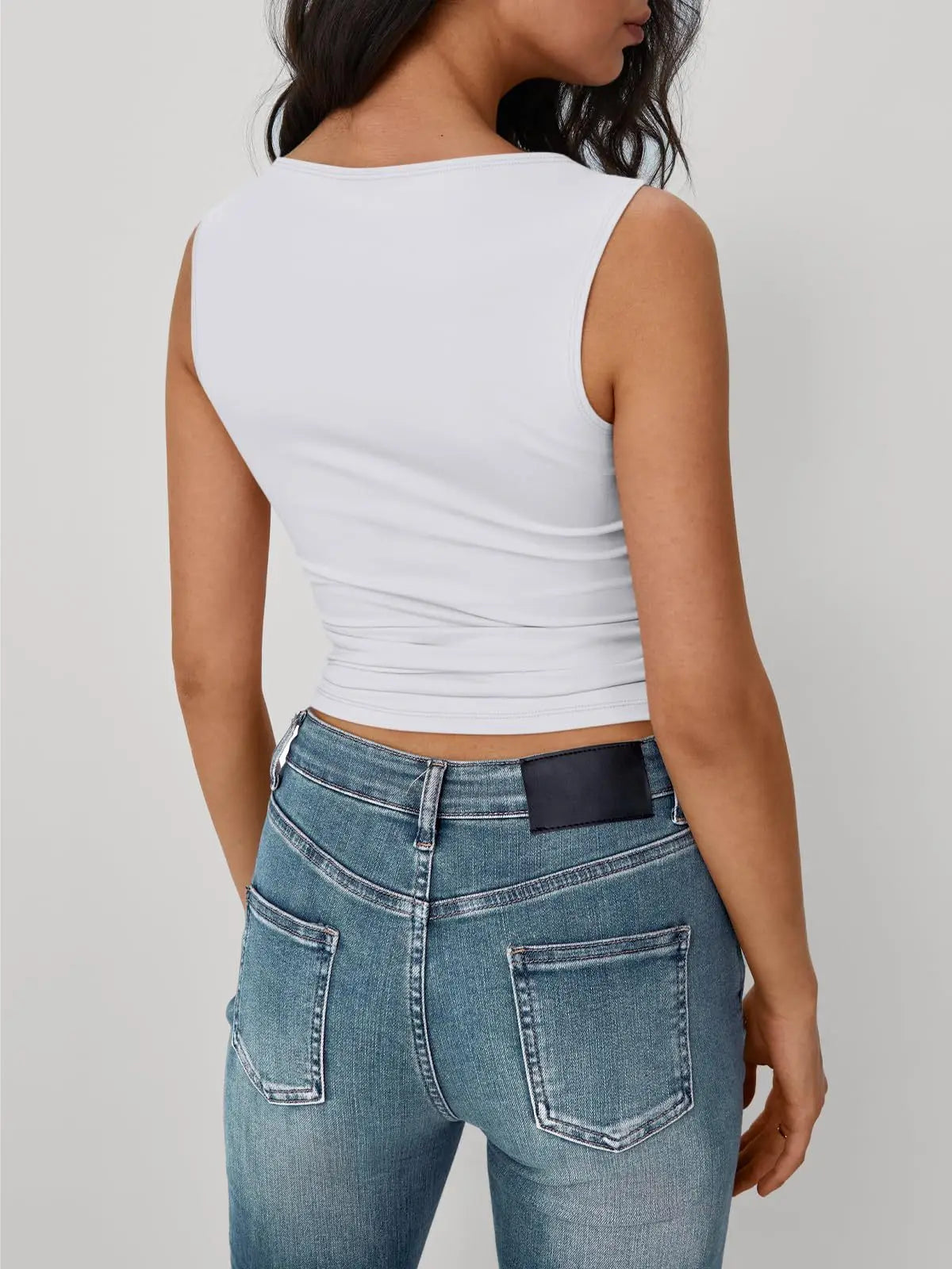 Spring Summer 2026 New Women's Vest Sleeveless Slim-fit Fashionable and Sexy Top for Women Y2K Clothing