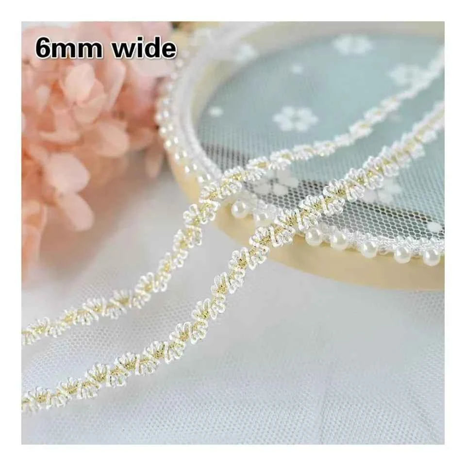 HOT Spandex Gold Elastic Lace Ribbon DIY Trendy Hat Headdress Bracelet Anklet Necklace Making Decoration Swimsuit Bra Sexy Trim