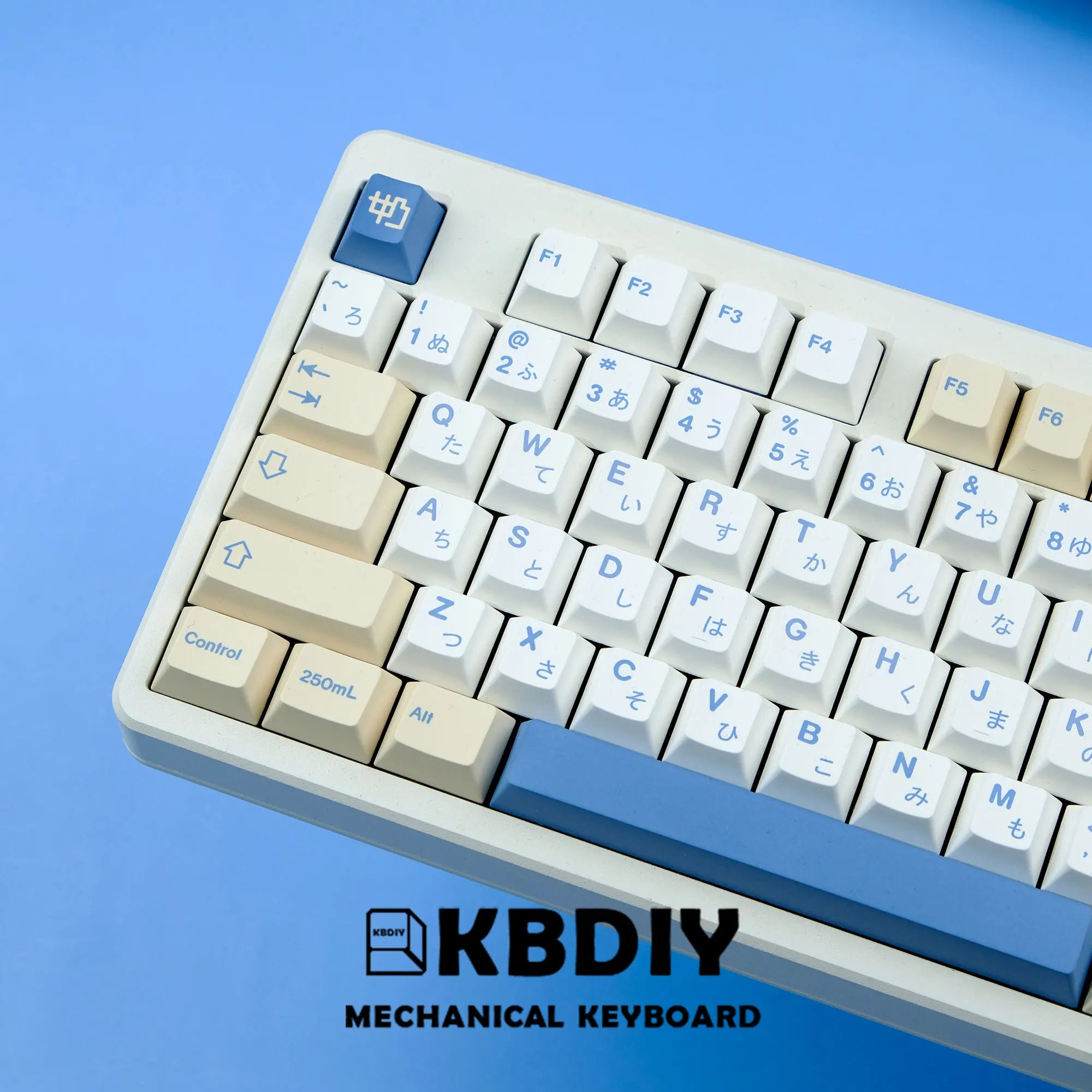 KBDiy 135 Keys/Set GMK Soymilk PBT Keycaps Cherry Profile MX Switch Korean Keycap for Mechanical Gaming Keyboard Custom Key Caps