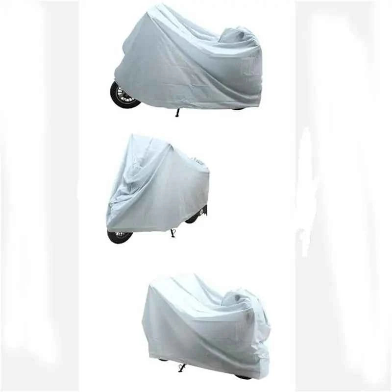 S M L XL Silver Rainproof Car Cover for Bicycle Motorcycle Outdoor Electric Vehicle Sunscreen Protection Accessories