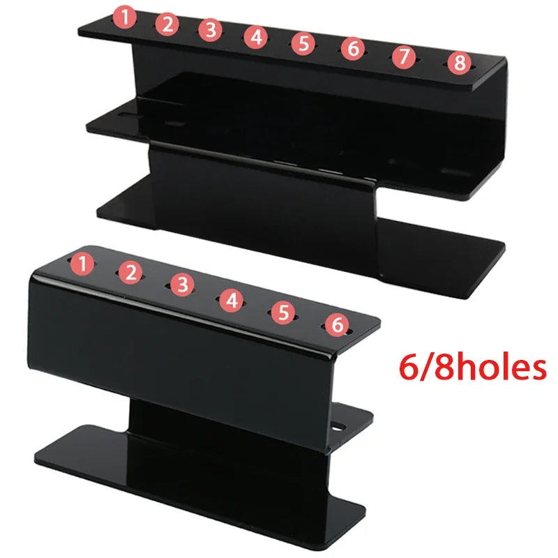 1PC Eyelash Tweezers Storage Rack Tweezer Organizer  Stand Eyelash Extension Holder Tools Makeup Beauty Shelf 6/8 Holes