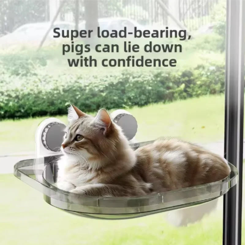 New Pet Cat Hammock Hanging Cat Bed Bearing 20 kg Comfortable Sunny Window Seat Kitten Rock Climbing Frame Pet Supplies