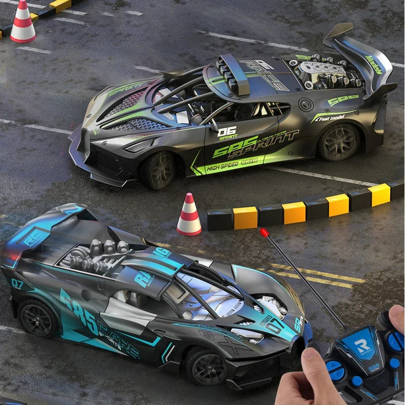 RC Car Toy Drift Racing Remote Control Car High Speed Off Road Racing Car Toys for Boys Christmas Indoor Outdoor Xmas Gifts