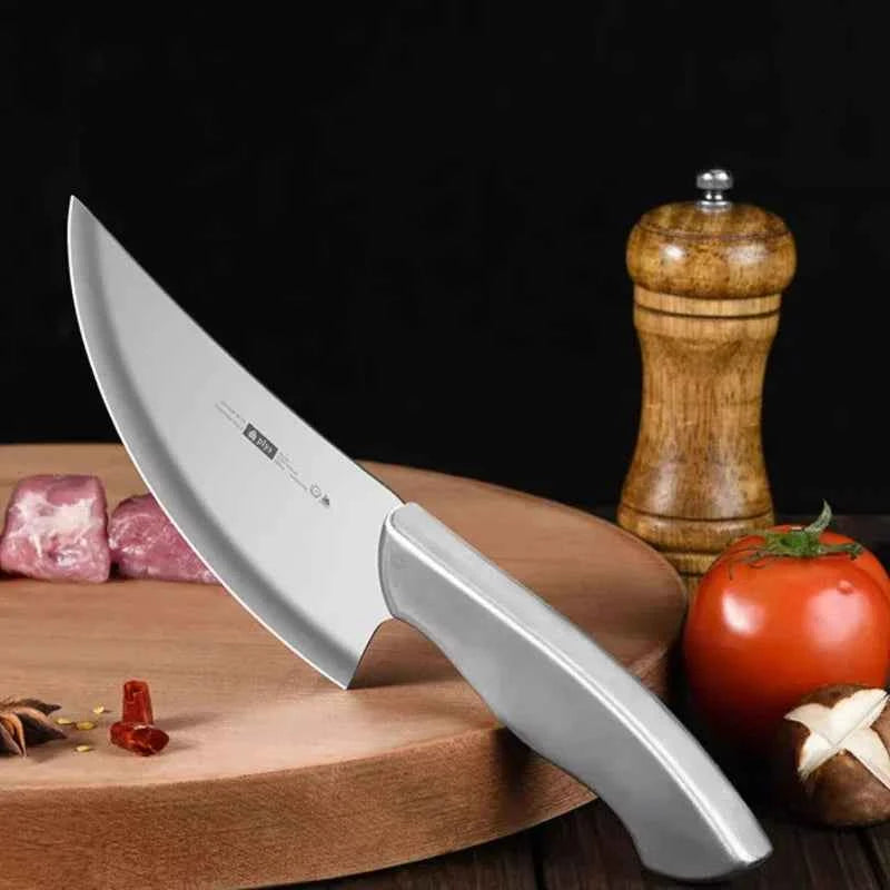 Kitchen boning knife, sharp meat cutting knife, charpener professionel slaughter knife, high-hardness small curved kitchen knife