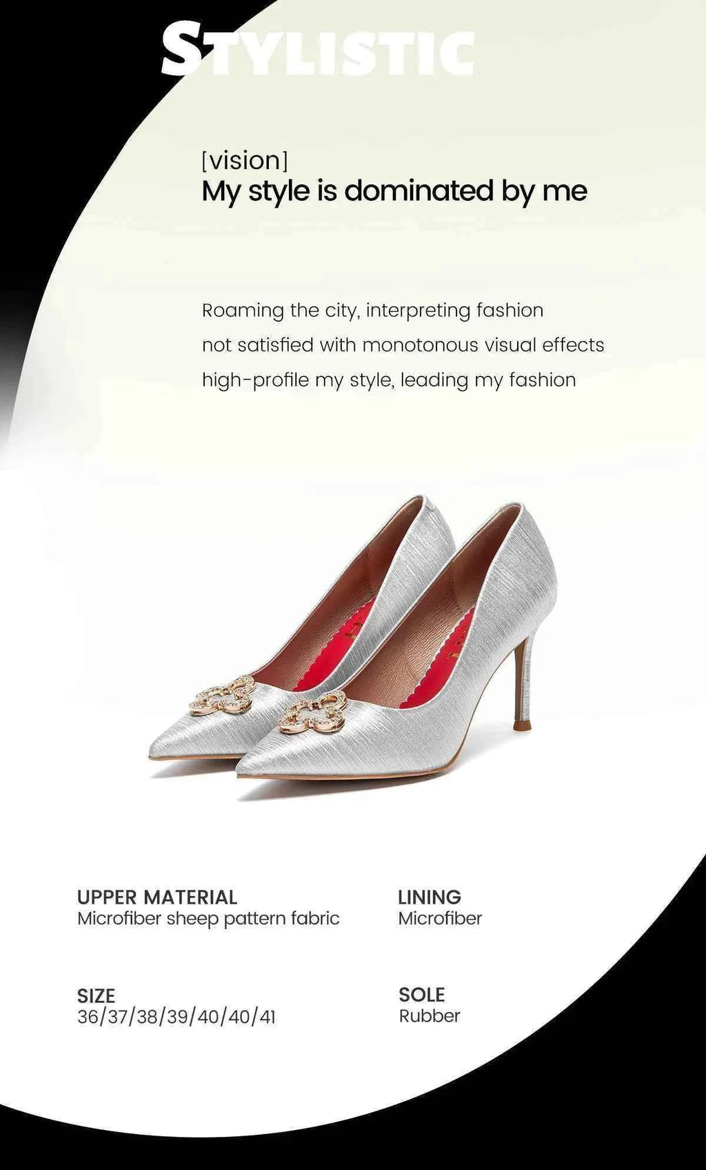 Fashion Classic Luxury Design Women's New High Heels Business Party Basic Metal Decorative High Heels