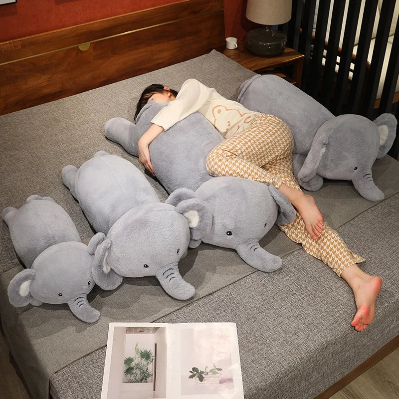 Cartoon Elephant Plush Toys Cute Soft Lovely Stuffed Pillows Dolls For Birthday Festival Gift