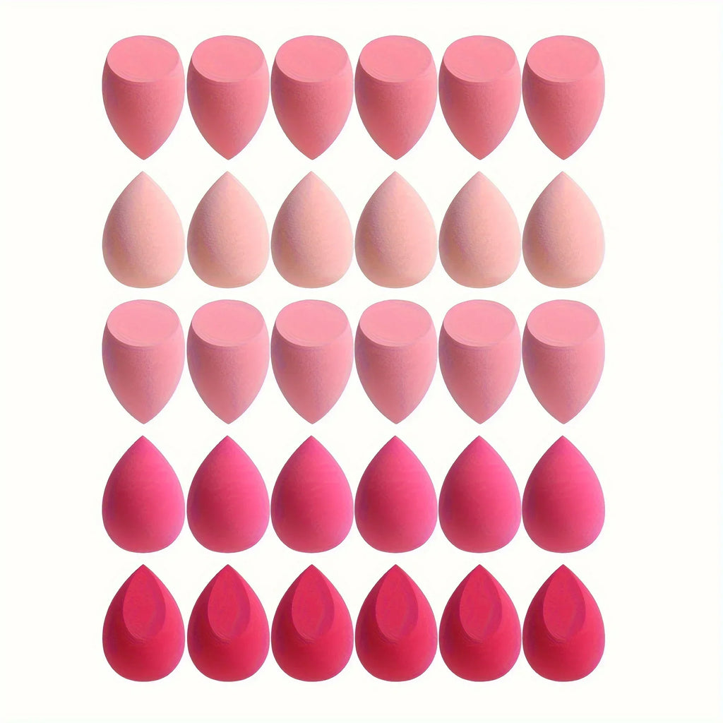 4/7/18piece makeup sponge set suitable for liquid BB cream powder application makeup egg dry wet dual-use powder puff girl
