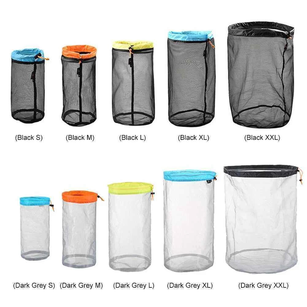 Compression Bag Portable Waterproof Drawstring Travel Sundry Bag Dustproof Space Saving Carry Pouch for Camping Travel Hiking