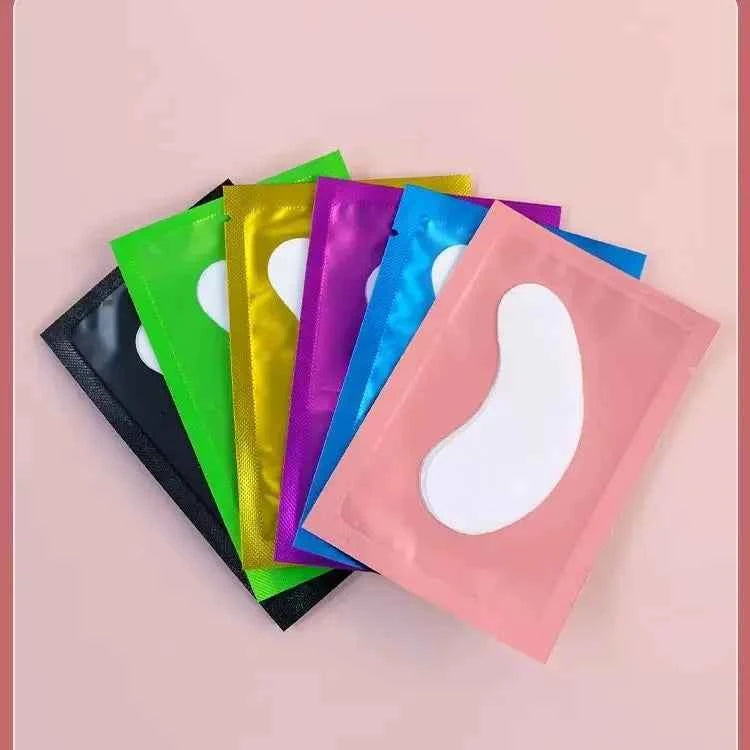 50 Pairs Eye Patches Eyelash Extension Under Eye Pads Makeup Lashes Patch Tip Stickers Pads For Eyelash Extension Supplies